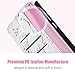 BENTOBEN Galaxy Note 8 Case, Note 8 Wallet Case, PU Leather Marble Pattern Design Folio Flip Kickstand Card Holder Slots Wrist Strap Protective Phone Cases Cover for Samsung Galaxy Note8, Rose Gold