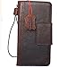 Genuine Leather Case for Samsung Galaxy Note 8 Book Wallet Magnetic Closure Cover Brown Handmade Retro Luxury Cards Slots Daviscase