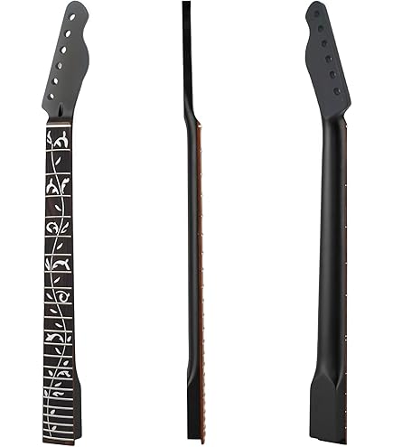Amazon.com: 24fret Guitar Neck Wenge Neck,Wenge Fretboard Inlaid