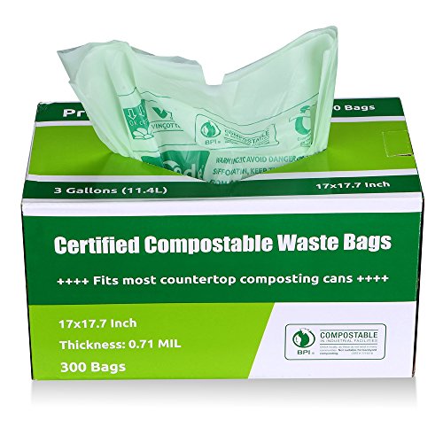Buy Compostable Bags By Primode Premium Food Waste Bags, 100