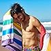 Dock & Bay Rainbow Beach Towel - Summer - Rainbow Skies - Extra Large (200x90cm, 78x35) - Quick Dry Towel, Compact & Lightweight, Rainbow