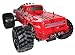 Lutema HYP-R-Baja 2.4 GHz High Speed Remote Control Pickup Big Bruiser Truck, Red, One Size