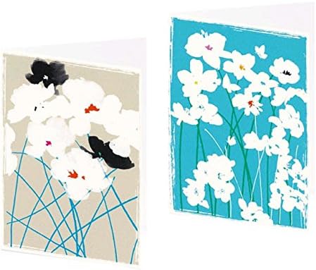 Art-Press Jenny Frean Blank Notecard - Turquoise Field