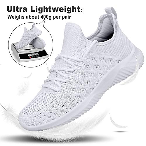 Feethit Mens Slip On Walking Shoes Lightweight Breathable Non Slip