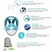 Snorkel Mask Panoramic Full Face Design for Adults and Youth Will Provide Hours of Fun, Xino Sports Diving Mask, Perfect View with Large Viewing Area, Size Small/Medium