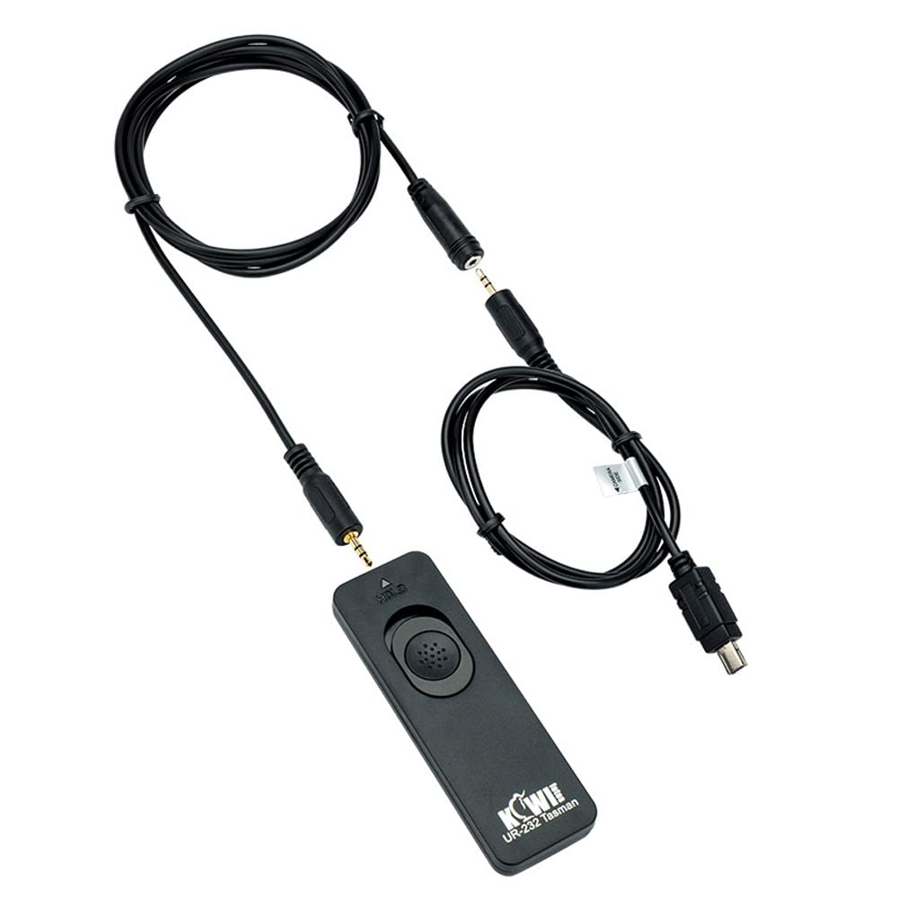 UR-232M Shutter Release Cable Remote Control for Nikon Z5 Z6 Z7 Df D90 D600 D750 D3100 D3200 D3300 D5000 D5300 D5500 D5600 D7200 D7500 Coolpix P1100 P1000 P7700 P7800 Nikon MC-DC2 Replacement