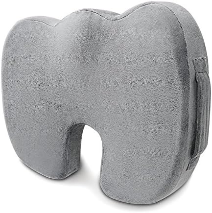 ANTEQI Memory Foam Seat Cushion For Office Chair Car Seat Wheelchair Aircraft Multipurpose Back Pain Relief Sciatica
