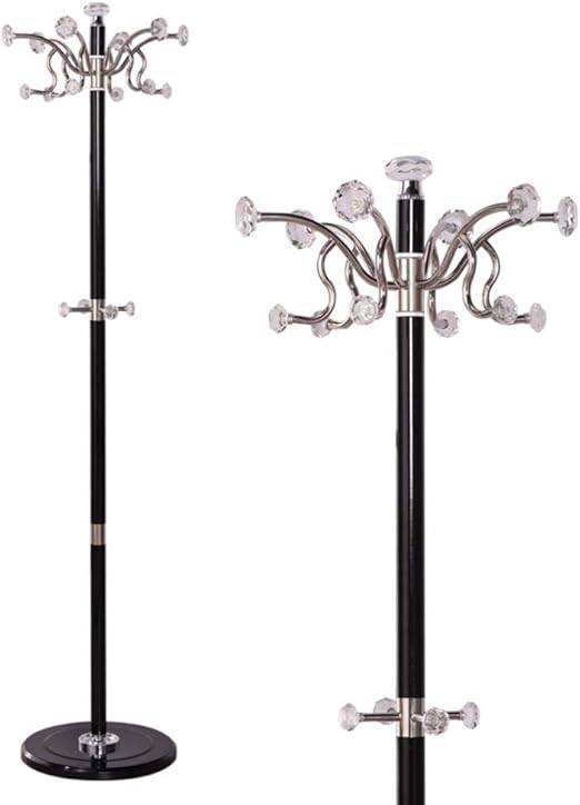 MLL Flur Kleiderbügel Hutständer 16 Haken Garderobenständer Halle Baum