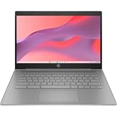HP Chromebook 14'' HD Laptop, Student and Business Laptop, Intel Celeron N4500, 4GB RAM, 64GB eMMC, Long Battery Life, Fast Charge, Chrome OS, Gray, 14a-ne1013dx
