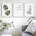 Tropical Palm Leaves - Faux Palm Leaves – Large Palm Leaves Decorations -48pcs Large Size (13.8 by 11.4inch) Artificial Tropical Palm Leaves for Party, Wedding; Hawaiian; Luau Decoration