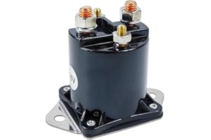 LLNSEAUTO 36V Electric Golf Cart Solenoid 4 Terminal Starter Solenoid | Fit for 1976-1998 Club Car DS | Replacement Part Number 8016