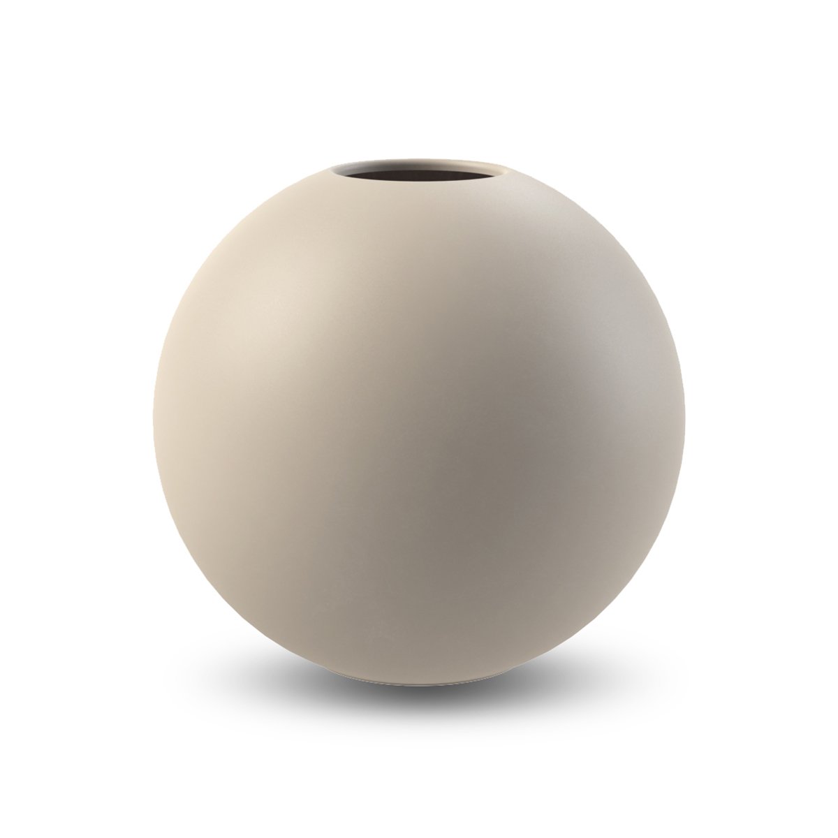 Cooee Design Ball Vase 10cm Sand