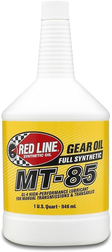 Red Line 50504 MT-85 75W85 GL-4, 1 Quart, 1 Pack