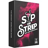 Do or Drink Sip or Strip Adult Drinking Card Game for Couples, Date Night &amp; Parties &ndash; 250 Dares, Questions &amp; Challenges for Boyfriend, Girlfriend, or Wife and Husband