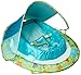 SwimWays Infant Baby Spring Float with Adjustable Sun Canopy - Green