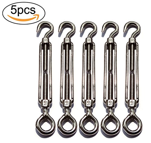 Penta angel m6 stainless steel 304 hook & eye turnb…