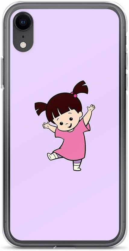 TeeTan Compatible with iPhone 6 Plus/6s Plus Case Monster Inc Mike Sulley Cute Fanart Pure Clear Phone Cases Cover