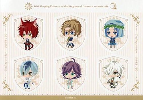 Amazon Co Jp ヴァイリー シュティマ フリュー ドライ ソルベージュ ヒノト 夢王国と眠れる100人の王子様 Animatecafeキッチンカー トレーディングステッカーシート ぺた100 B ホビー 通販