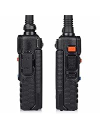 Transceptor de radio de dos vías Baofeng UV 5RTP Tri Power 8 4   1W (versión mejorada de UV 5R con Tri Power), correa dual 136 174   400 520MHz Radio de dos vías de 8W de alta potencia de 8W