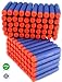 ZTOZZ Bullets Darts Hard and Soft Tip for Elite N Strike Refill Series 100pcs Pack for Kid Toy Gun Fire Blaster (Blue Hard Tips, 100pcs)