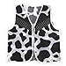 Darice 106-7373 Dress Up Cow Print Vest