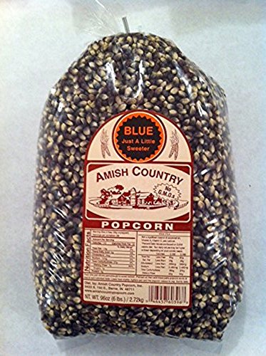 Amish country popcorn blue large 6 pound bag