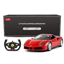 RASTAR Ferrari 488 GTB Model, 1/14 Scale Ferrari