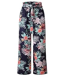 Pantalones de dama con cintura alta y bolsillos