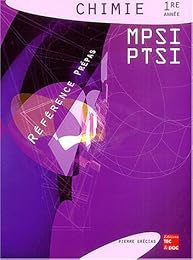Chimie MPSI, PTSI