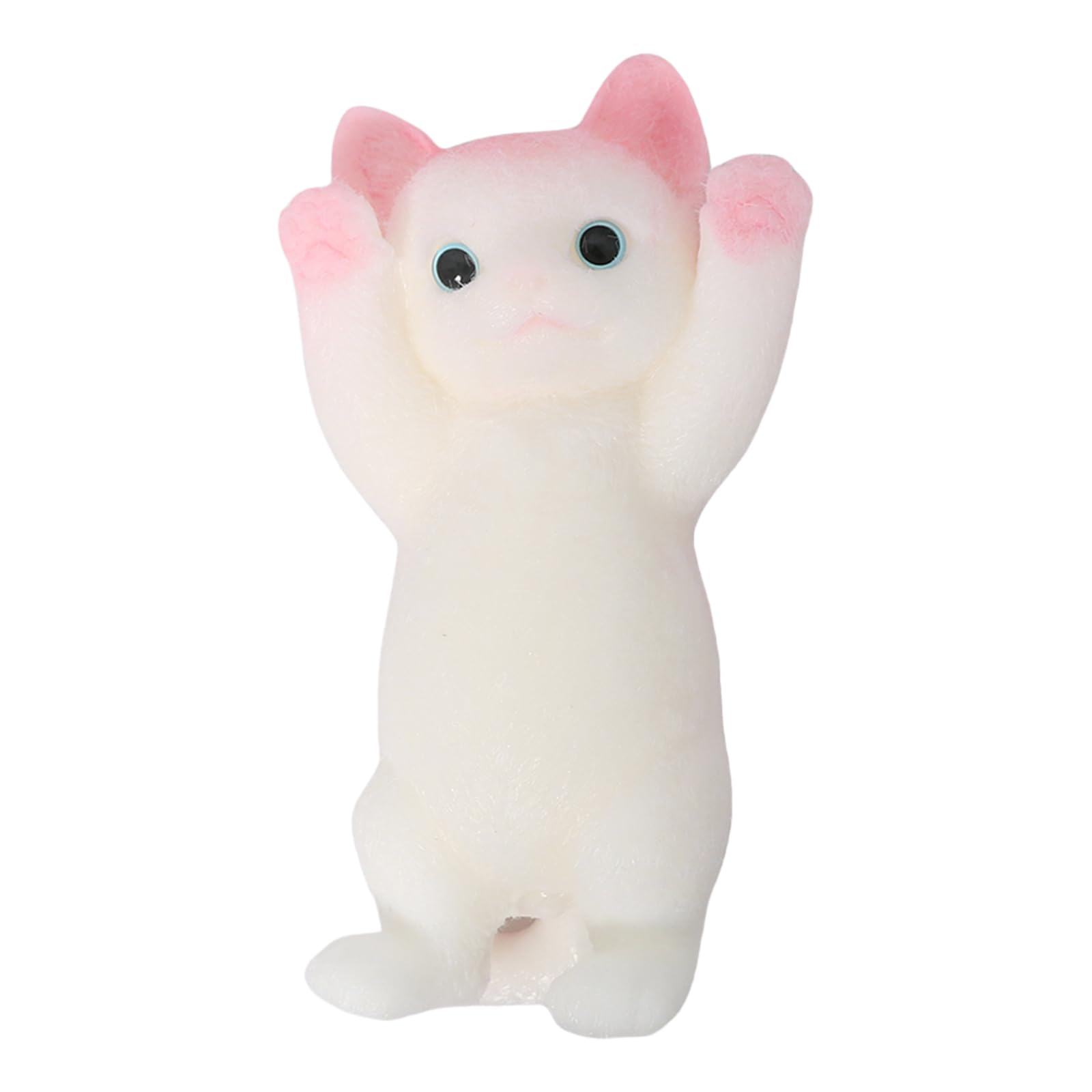 1pcs Pink Big Squishy Cat Toy,Cute Cat Squeeze Toys for Stress Relief,Cat Shaped Squishy Toys,Cat Toy pet Simulation Cut cat Pinch Toy(1pcs Big Pink)