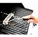 Parboo 3 Sided Stainless Steel Bristles - Ideal for Cleaning Char-Broil Porcelain and Infrared Barbecue Grills
