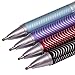 Pentel Energel Alloy RT Gel Pen Medium Metal Tip Ballpoint Pen (Pack of 4 Pens))