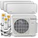 PIONEER Air Conditioner WYS030GMHI22M3 Multi Split System, Trio (3 Zone)