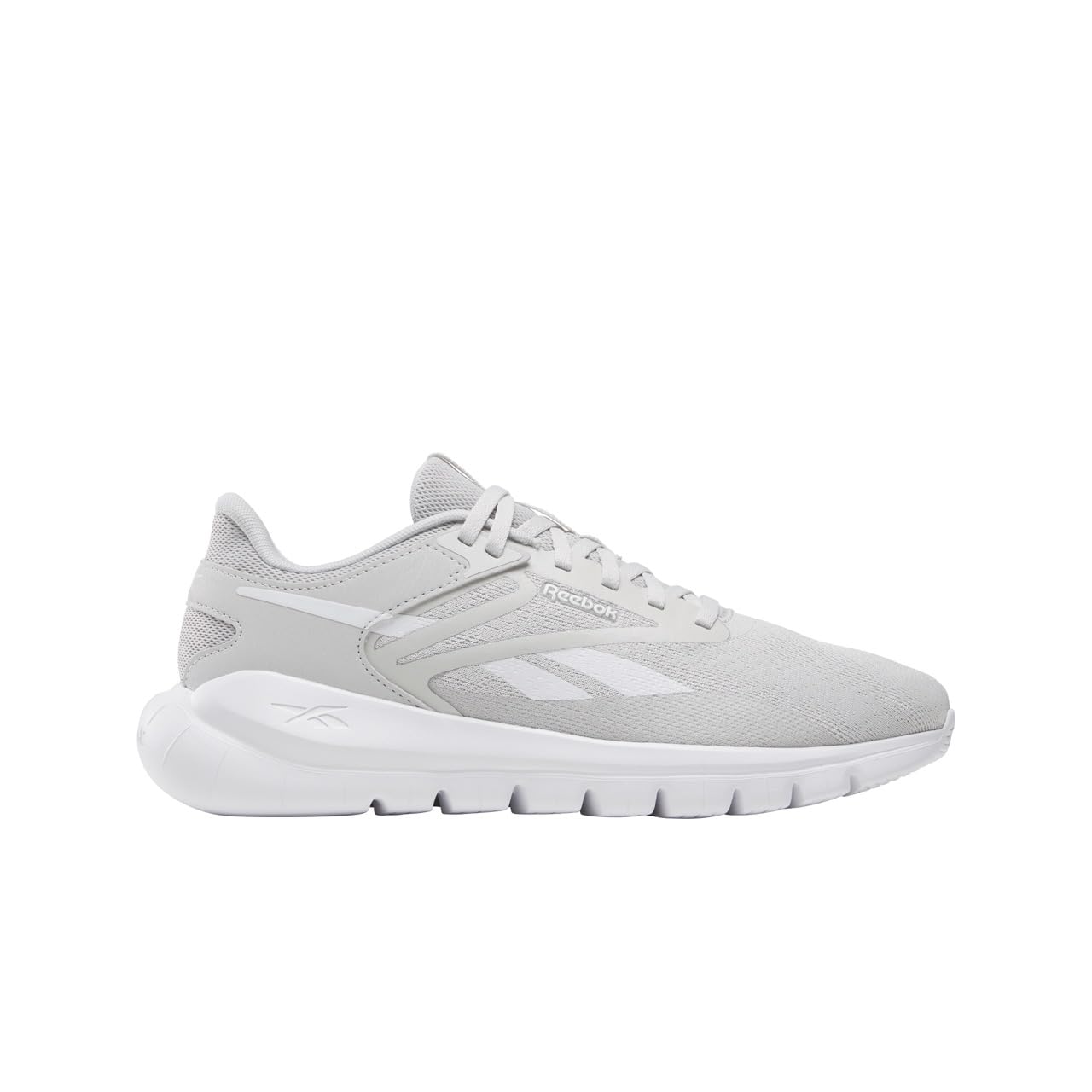 Reebok Men’s Split Flex Sneaker, Mist Grey/Footwear White, Men’s Size 5