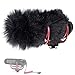 Barcelonetta GO | RODE Videomic GO Deadcat | Wind Muff [Microphone Fur Windscreen], Black