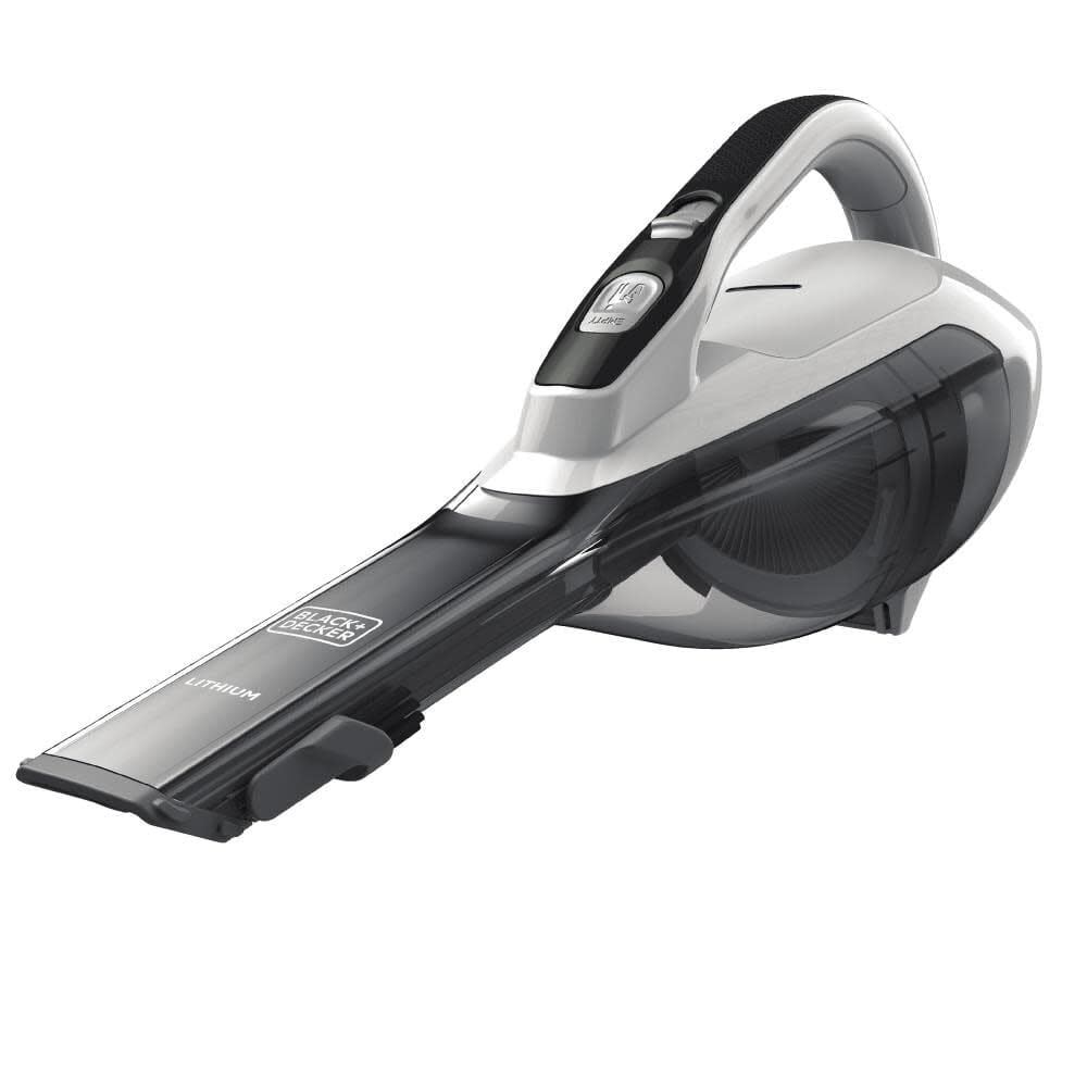 Photo 1 of BLACK+DECKER dustbuster AdvancedClean Cordless Handheld Vacuum, Powder White (HVLA325J10)