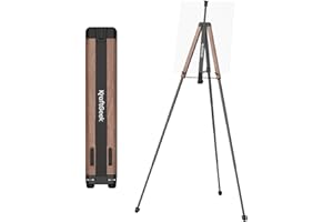 KraftGeek Easel for Painting, 65'' Portable Easel Stand for Adults, Folding Plein Air Easel for Artist, Display Easel Stand w