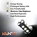 BRITENWAY 1156 7506 1003 1141 BA15S 18 smd 5050 LED Car Lights Bulbs - 10 pack Cool Cold White 12V LED Bulbs - Perfect for RV Camper Motorhome