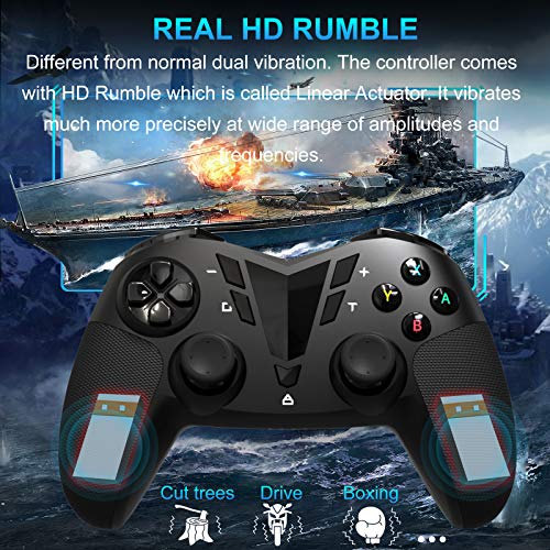 afterglow switch controller rumble