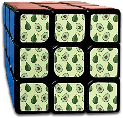 Avocado Pattern 3x3x3 Speed Puzzle Cube Toys