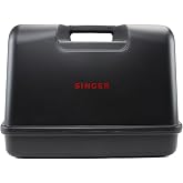 SINGER&reg; Universal Hard Carrying Case for Sewing Machine, Black | Fits most free-arm portable models, non-slip inner tray convenient easy storage, hard shell protection, comfortable carrying