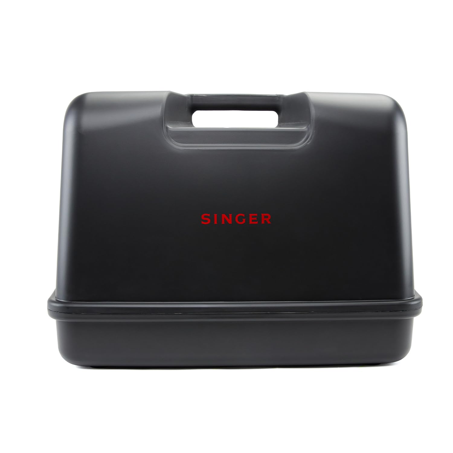 SINGER Black Universal Hard Carrying Case for Sewing Machine, Compatible with Most Standard Free-Arm Portable Sewing Machines, Non-Slip Inner Tray, Convenience & Sturdy protection for Easy Storage Image