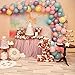 Allenjoy 8x6ft Photography backdrops Watercolor Colorful Unicorn Children Birthday Party Banner Gold Golden Glitter Glamour Sparkle Stars Photo Studio Booth Background Newborn Baby Shower photocall