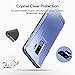 Caseology Skyfall for Galaxy S9 Plus Case (2018) - Clear Back & Slim Fit - Blue Coral