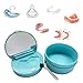 KNONGMAYI Easy Carry Waterproof Invisalign Retainer Denture Bath Appliance Denture Case