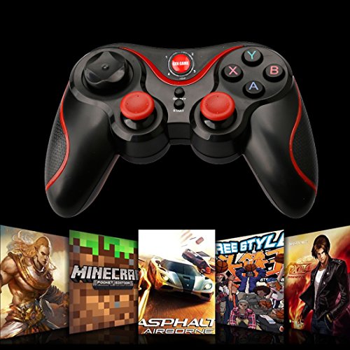 A-szcxtop S3 Bluetooth Gamepad Wire Wireless Rechargeable Game Controller Support for Smart Phone,Pad,TV,TV Box with Android Platform 3.2 and Above - Thumbnail 4