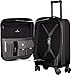 Victorinox Spectra 2.0 Hardside Spinner Suitcase, Black, Expandable Carry-On, Global (21.7