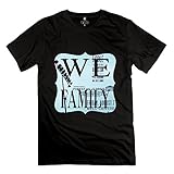 QDYJM Men's We Are Family J.Cole Big Sean YG Jeremih Tour T-shirt - XXL Black