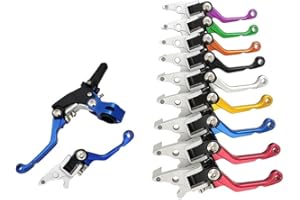 Motorcycle Parts Clutch CNC Folding Anti Fall(Purple)