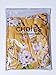 Choies Women's Yellow Sakura Print High Waist Pleated Skater Skirt,Yellow Sakura,One Size